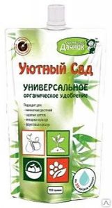 Уютный сад УДОБРЕН, Универсальное 350гр органическ. сер.Счастливый дачник /36шт/Пакет