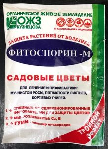 Фитоспорин-М 30гр САД.ЦВЕТЫ (тройн.защита от болезней,грибк,бактер,вирусов)/40шт//Пакет