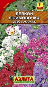 Левкой Дюймовочка Смесь окрасок 0,1гр /однолетник/ЦП