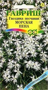 Гвоздика Песчаная Морская Пена 0,05г сер.Альпийская горка /многолетник/ЦП