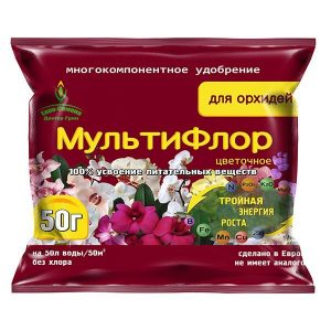 МультиФлор цветочное для ОРХИДЕЙ 50гр/150шт//Пакет