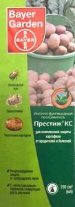 Престиж 150мл (инсекто-фунгицидный протравитель) на 150 кг картоф /36шт/ Bayer Garde/Коробка НОВИНКА!!!