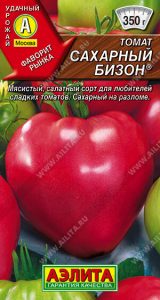 Томат Сахарный Бизон 20с среднеспел,индетерм,салатн (4601729051951)/ЦП