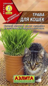 Трава для кошек 20гр витамины для животных/ЦП
