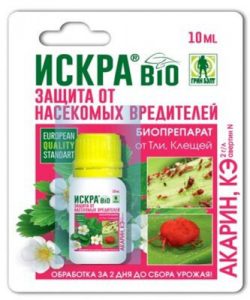 Искра БИО 10мл (защита от насекомых-вредителей) ТМ Грин Бэлт /120шт//Флакон