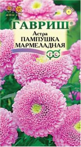 Астра Пампушка Мармеладная0,3гр помпонная /однолетник/ЦП