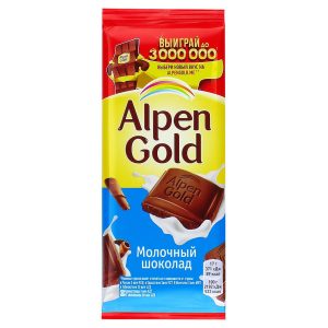 Альпен Гольд мол.шоколад 85г «Мондэ’лис Русь»