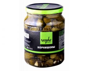 Огурцы корниш.марин.»Vegda» 370г