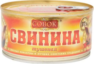 Свинина туш.Гост в/с Совок 325г «Балтком»