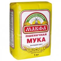 Мука Пшеничная Гост в/с «Макфа» 1кг