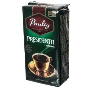 Кофе Paulig President натур.молотый кофе 250г