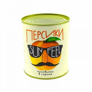 Персики половинки «SunFeel» 850мл