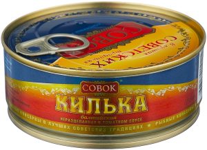 Килька Балтийская в т/с Гост «Совок» 230г