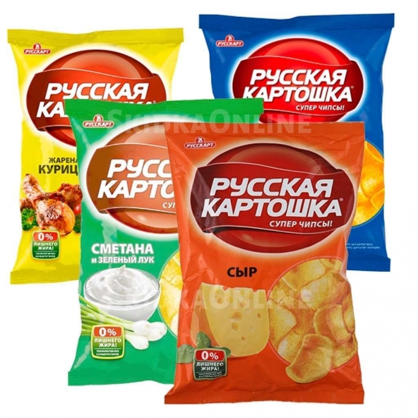 Из чего готовят чипсы русская картошка