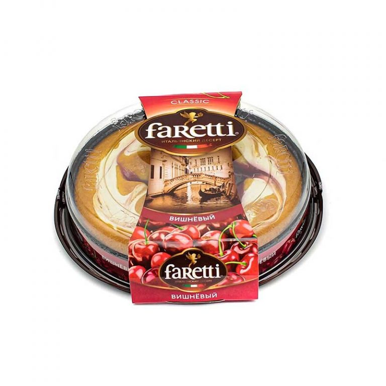 Faretti итальянский десерт клубничный