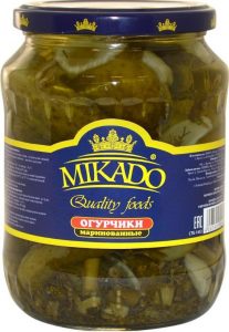 Огурцы маринов.»MIKADO» 720мл