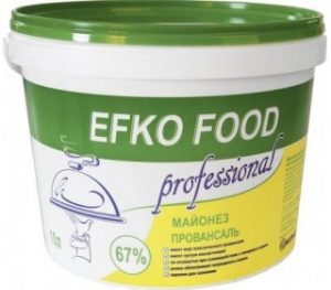 EFKOFOOD май-з Провансаль 67% 9,3кг «Эфко»