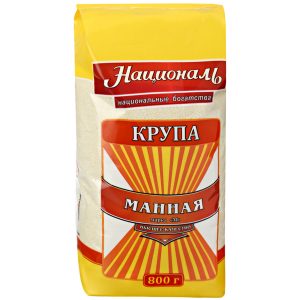 Манная крупа «Националь» 800г «Ангстрем»