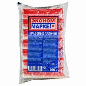 Крабовые палочки Замороженные «Эконом» 100г