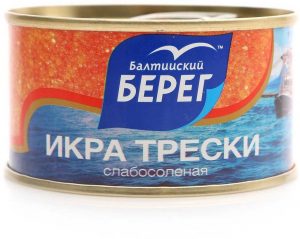 Икра- Трески с/с 130г «Балтийский Берег»