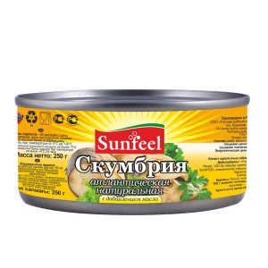 Скумбрия ндм.Гост «SunFeel» 250г