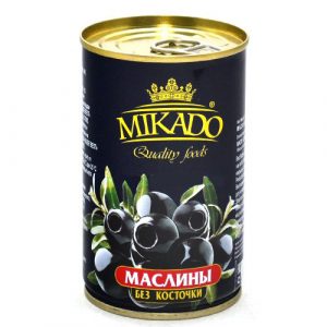 Маслины черные «MIKADO» 280г