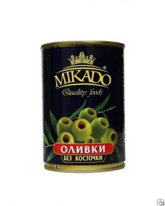 Оливки зеленые «MIKADO» 280г