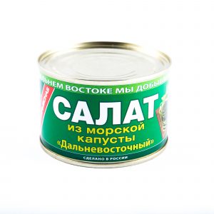 Салат из морск.капусты «Дальневосточный» ТУ 220г «Стеклянный мир»