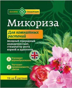 Микориза для комнатных растений 10гр сер.Долина Плодородия /25шт//Пакет