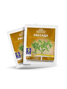 Удобрение РАССАДА 50гр минеральное сер.ФХ Ивановское /50шт//Пакет