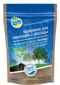 ОрганикМикс Удобрение для Пересадки и Рассады 200гр /36шт//Пакет