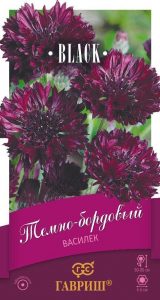 Василек Темно-бордовый 0,2гр сер.Блэк /однолетник/ЦП