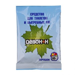 Девон-Н 60гр (д/биотуалетов, выгребных ям и септиков)/100//Пакет