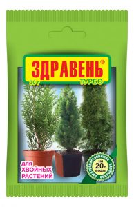 Здравень ТУРБО ХВОЙНЫЕ РАСТЕНИЯ 30гр/150шт//Пакет