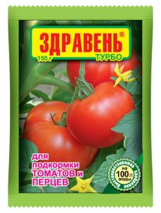 Здравень ТУРБО ТОМАТЫ 150гр (ПОДКОРМКА) /50шт//Пакет