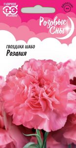 Гвоздика Шабо Розалия 0,1гр садовая сер.Розовые сны /двулетник/ЦП