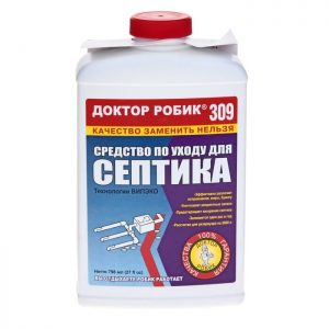 Доктор Робик 309  средство по уходу за СЕПТИКОМ /12шт//Флакон