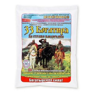 Почвооздоравливающий препарат 33 Богатыря 1л микробиологический /18шт//ЦП