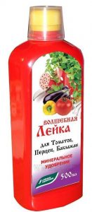 Удобрение для Томатов,Перцев и Баклажанов 0,5л минеральное сер.Волшебная Лейка /12шт/ 03.-08./Бутылка