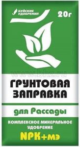 Грунтовая заправка 20гр для РАССАДЫ /60шт/ 01.-12./Пакет