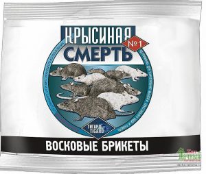 Крысиная Смерть №1 /100гр  ТМ Тигард /100шт//Пакет