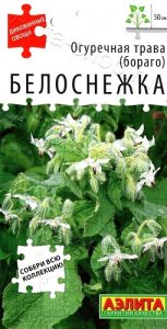 Огуречная Трава Белоснежка 0,3гр сер.Диковинные овощи /ЦП НОВИНКА!!!