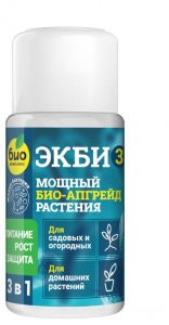 БИО-Комплекс ЭКБИ №3 для садовых,огородных и домашних раст.50мл Мощный БИО-апгрейд растения! /10шт//Флакон НОВИНКА!!!